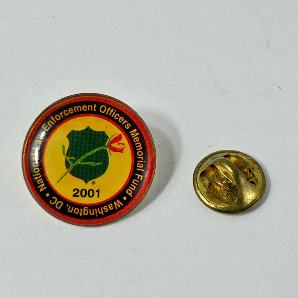 VTG National Law Enforcement Officers Memorial Fund 2001 Lapel Pin Washington DC